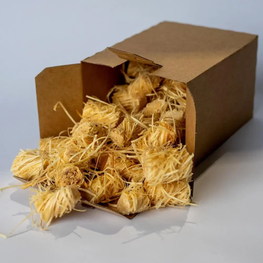 Natural Wood Wool Firelighters